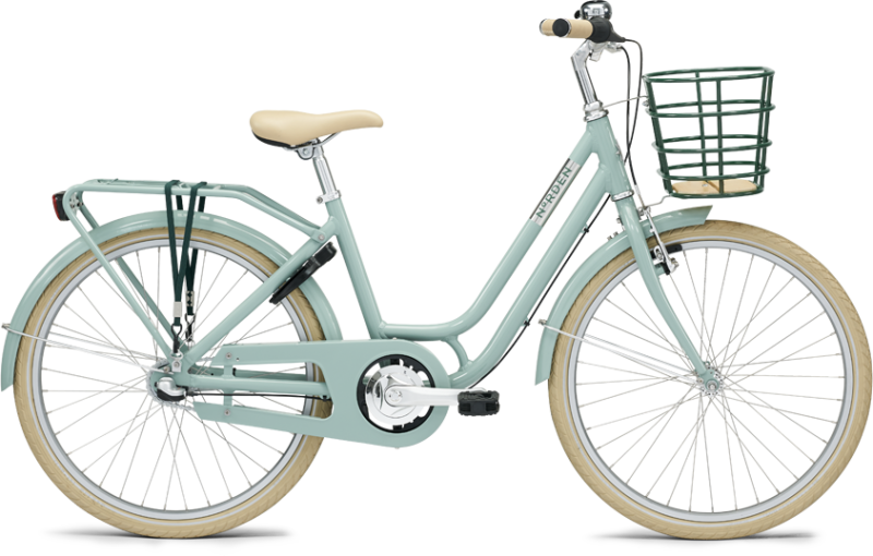 Norden Clara 24" Pige Cykel 2024 - Mintgrøn Elegance