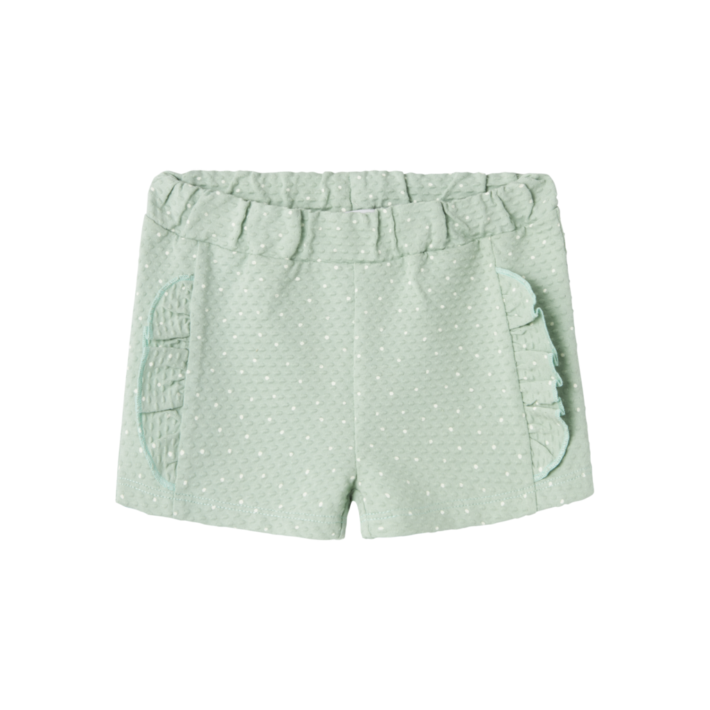Hvid Name Shorts Hadot Silt Green - Name It  - 5715519103719