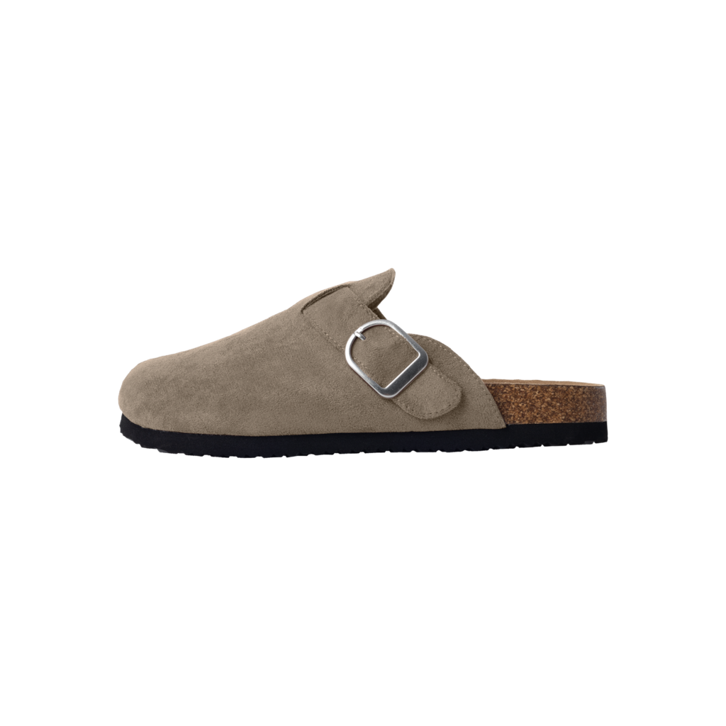 Sko & Sandaler Name Sandaler Avery Mules Taupe Gray - Name It  - 5715602975216