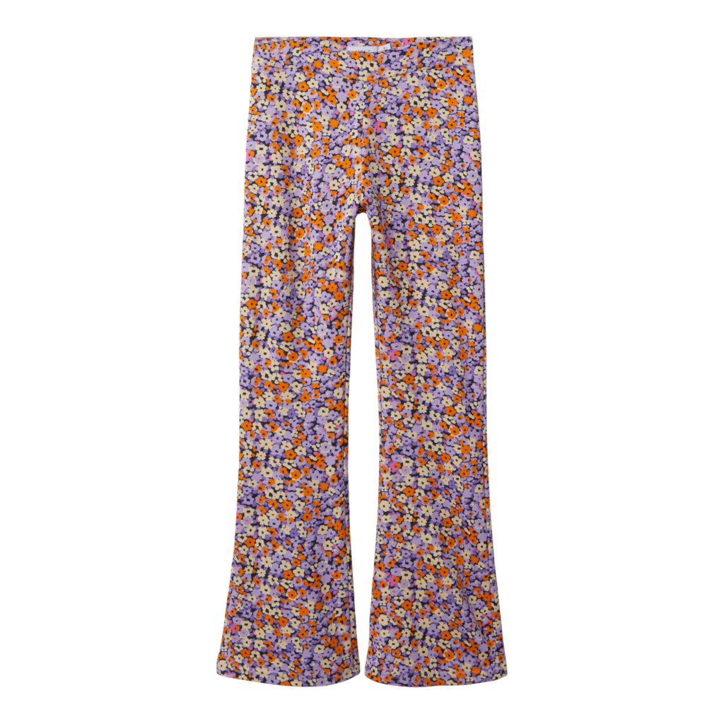 Gul Lilla Name Bootcut Bukser Hysigne Bougainvillea - Name It  - 5715612002346
