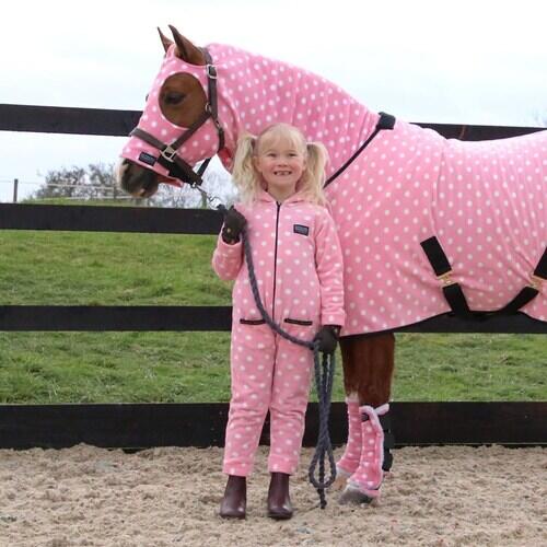 Pink Supreme Products Dotty Jumpsuit Til Piger Pretty -