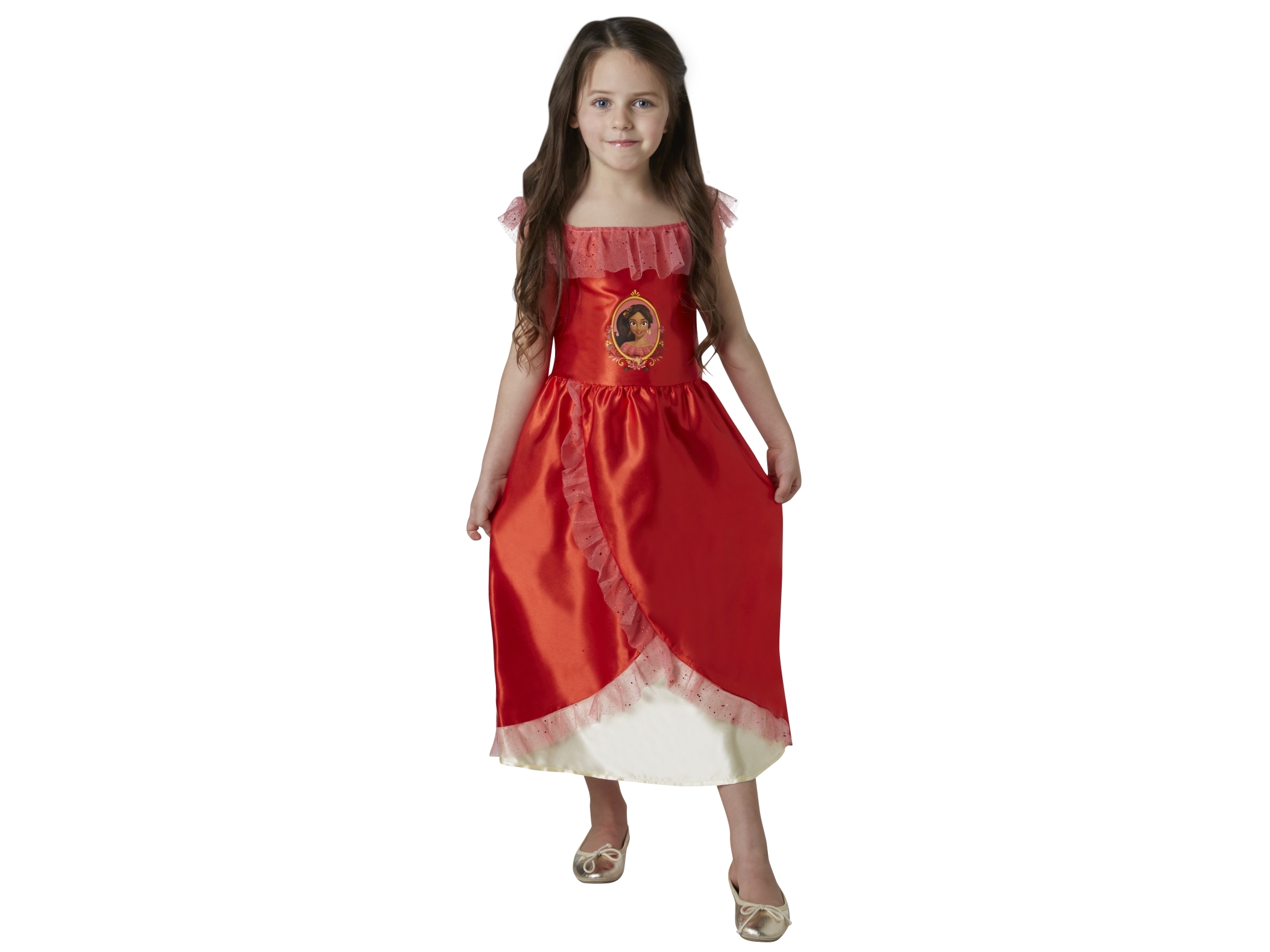 Hvid Rubie It630038 Smart Kjole Barn Pige Magic Prinsesse Rød - Rubies  - 883028168132