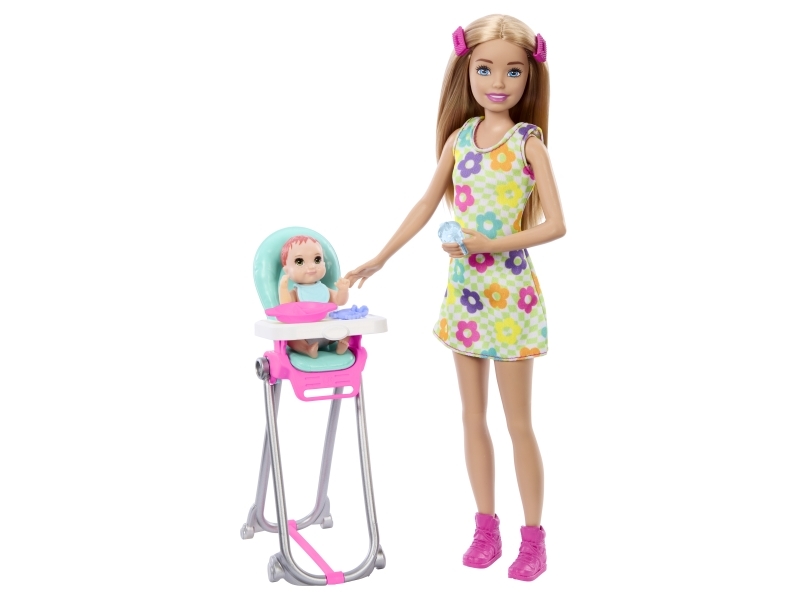Barbie Skipper Babysitters Inc Skipper Babysitters Inc Dukker Legesæt Mode Dukke Pige Pige 254 Flerfarvet - Barbie  - 0194735192069