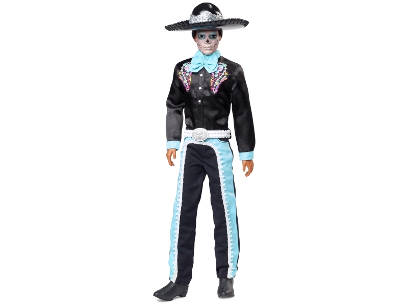 Barbie Ken Dia Muertos Doll Mode Dukke Pige Pige Flerfarvet - Barbie  - 194735181223