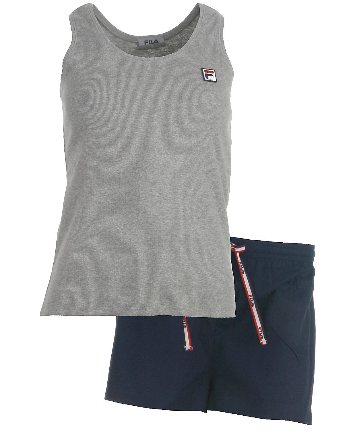 Fila Pyjamas Sæt Navy Grå 182 - Umame