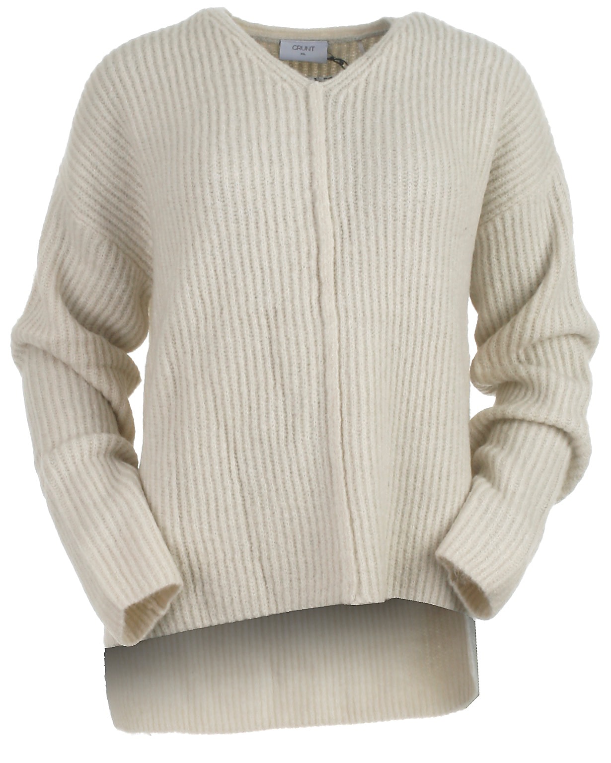 Grunt Strik Define Beige 176 16år - Umame
