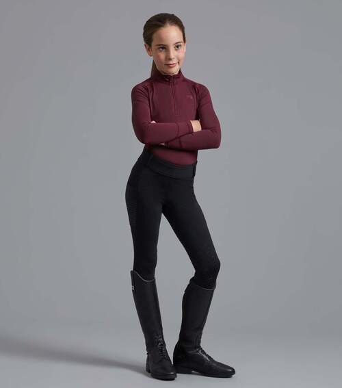 Sort Premier Equine Concerto Ridetights Til Piger Jet Black - Premier Equine