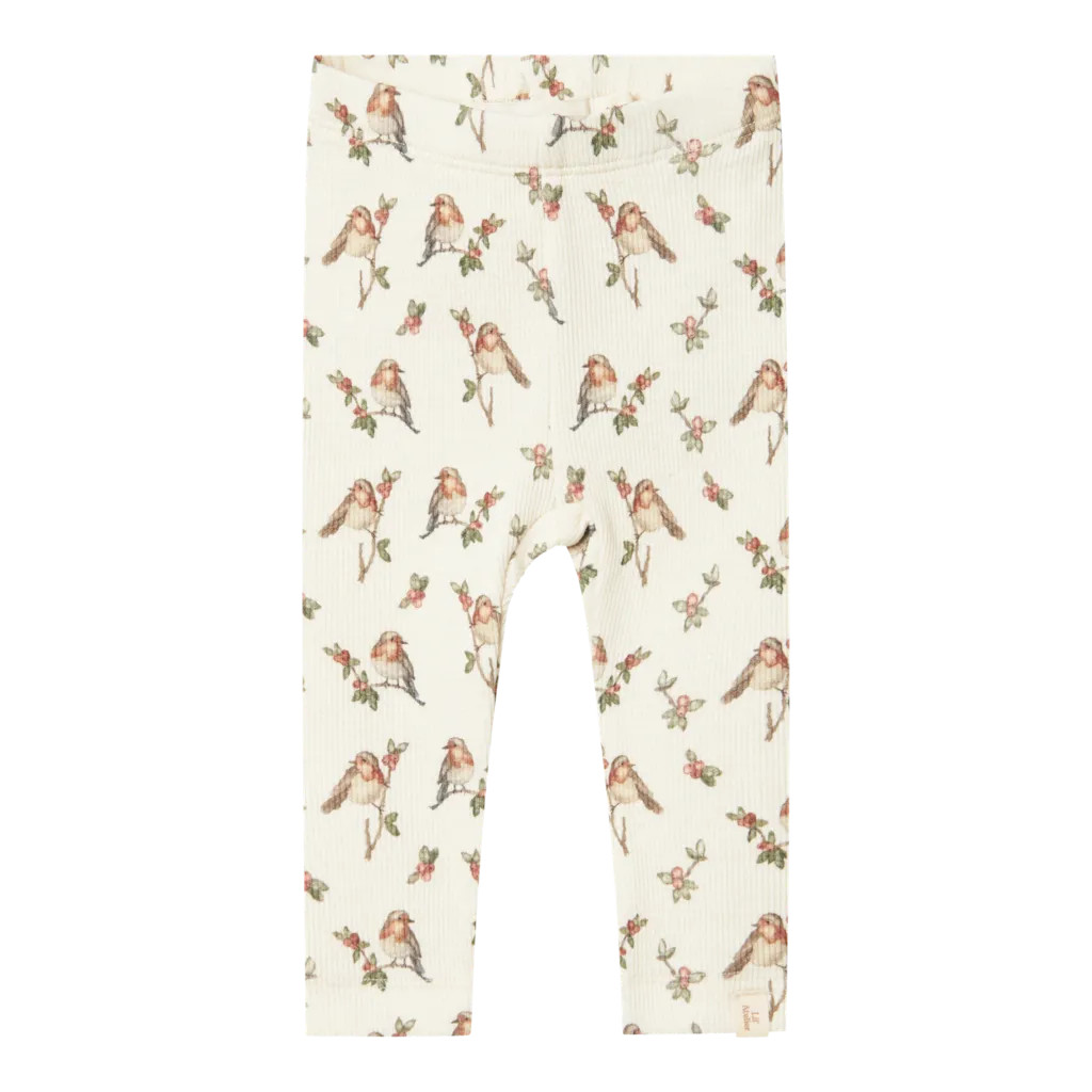 Beige Tæller Fo Lil Atelier Leggings Gavo Turtledove - Lil Atelier  - 5715612000779