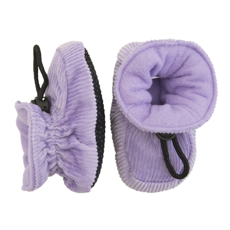 Lilla Melton Velour Sutsko Purple Ice - Melton