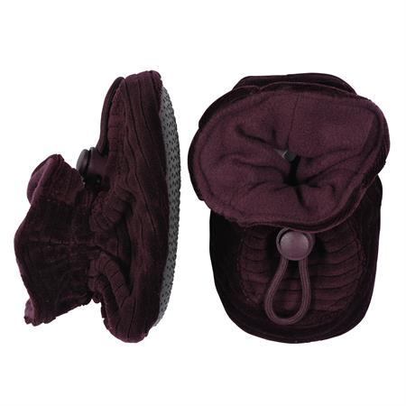 Lilla Tæller Fo Melton Velour Sutsko Grape Wine - Melton