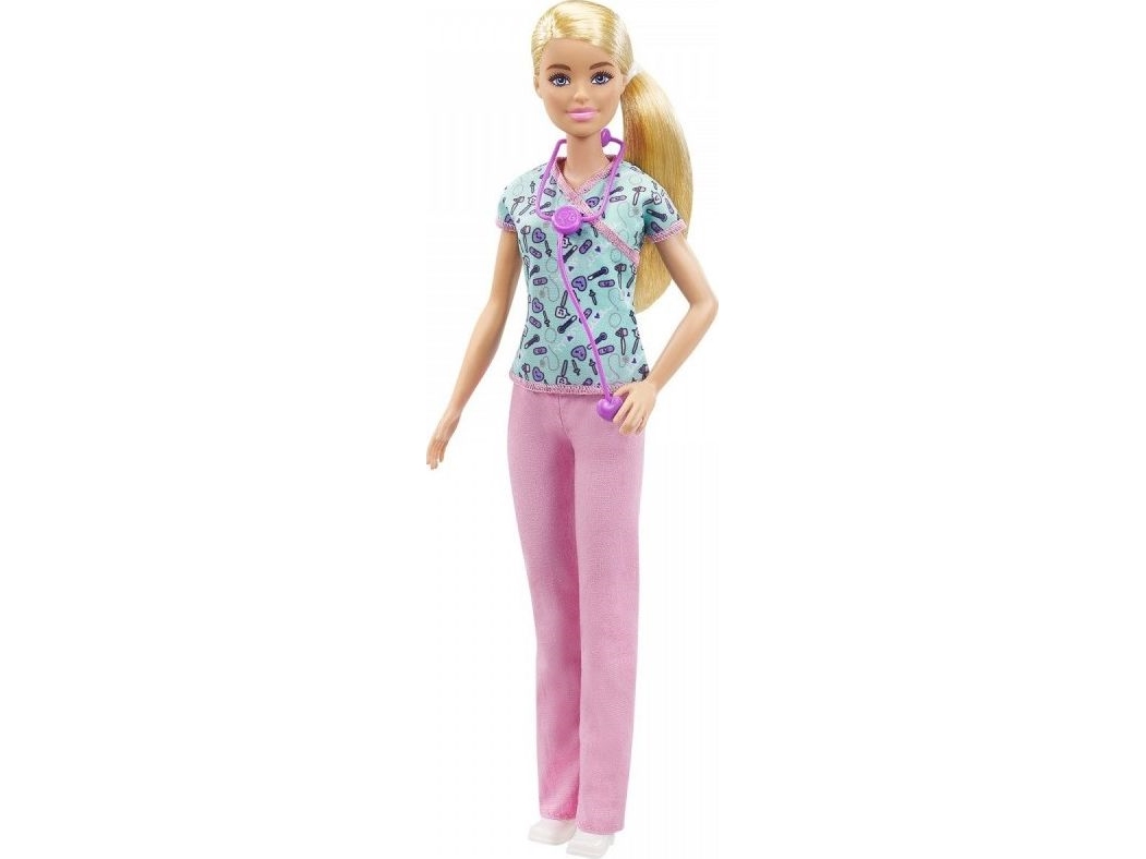 Barbie Sygeplejerskedukke Mode Dukke Pige Pige 304 Flerfarvet - Barbie  - 0887961921427
