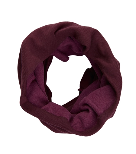 Lilla Rød Mikk Line Fleece Halsedisse Decadent Chocolate - Mikk-line