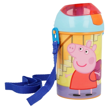Rosa Stor Gurli Gris Drikkedunk - Stor  - 8412497486694