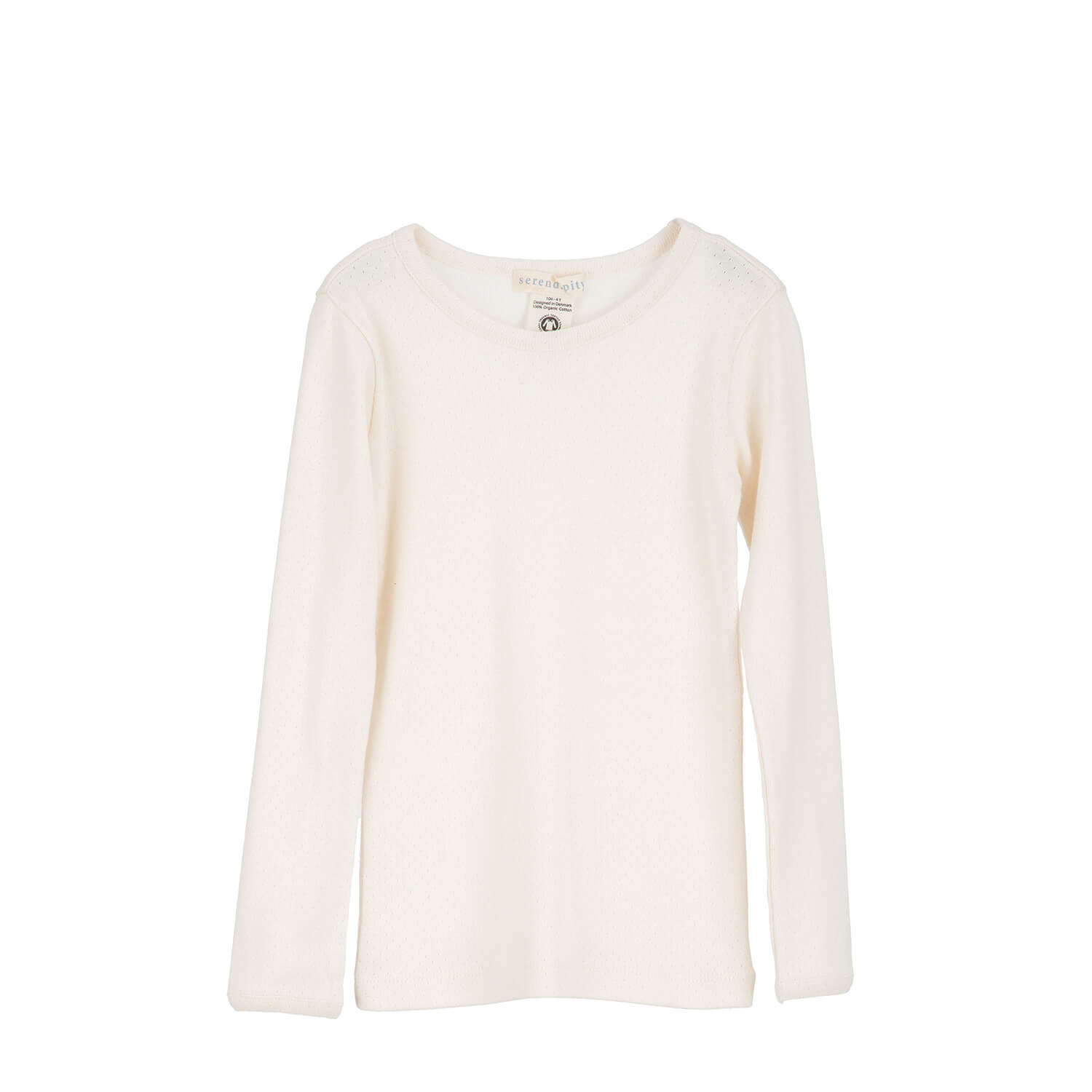 Hvid Serendipity Slim Tee Offwhite -