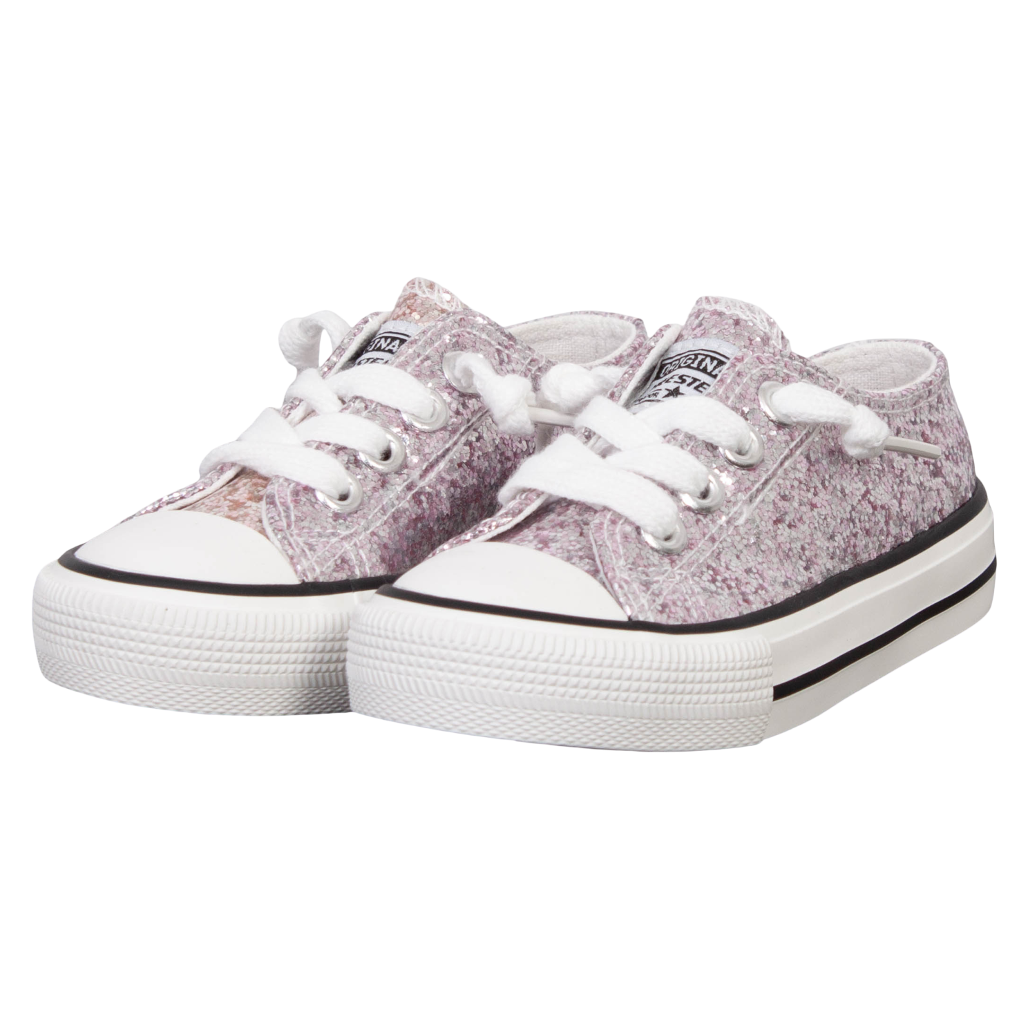 Pink Weestep Pige Sneakers Glimmer - Weestep  - 5714990149025