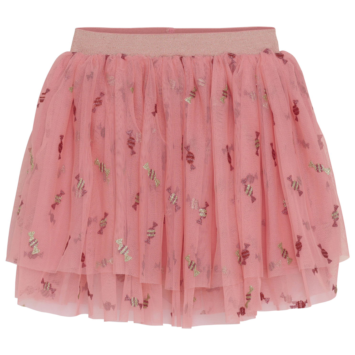 Strawberry Ice Minymo Pige Nederdel Glimmer 116 - Minymo  - 5713438255571