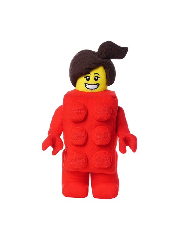 Euromic Lego Klods Pige Plys Bamse - Euromic  - 011964513390