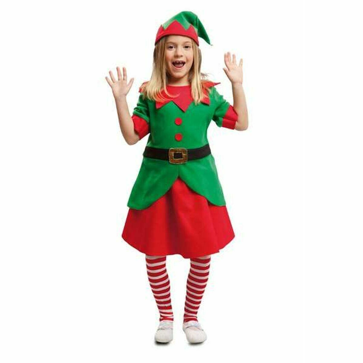 Grøn Kostume Til Børn Alf Pige - My Other Me  - 8435408233743