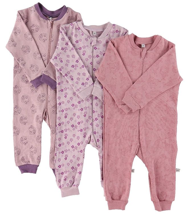 Rosa Pippi Heldragt Stk Assorteret Pige Farvet - Pippi Baby  - 5704617402329