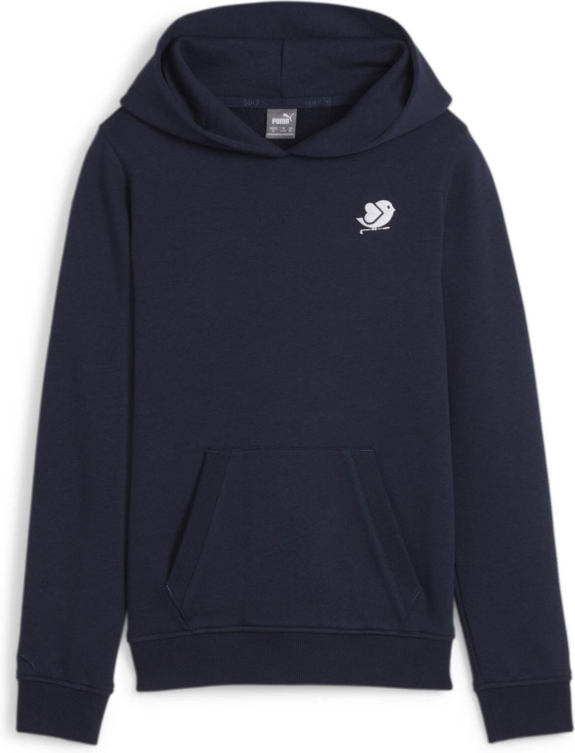 Deep Navy Puma Birdie Hoodie 2024 Pige Pullover Str 116 - Puma