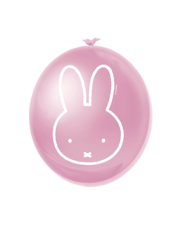 Pink Haza Witbaard Balloons Miffy Pcs - Haza Witbaard  - 8711319363732
