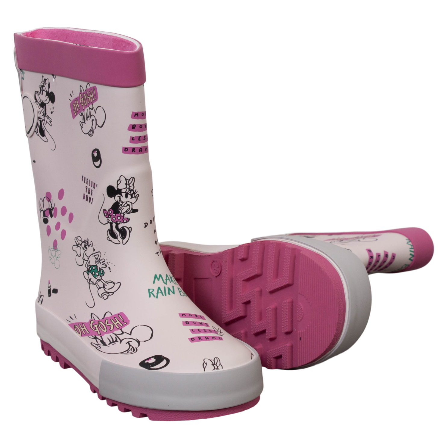 Hvid Minnie Mouse Pige Gummistøvler White - Nn  - 5714470209300