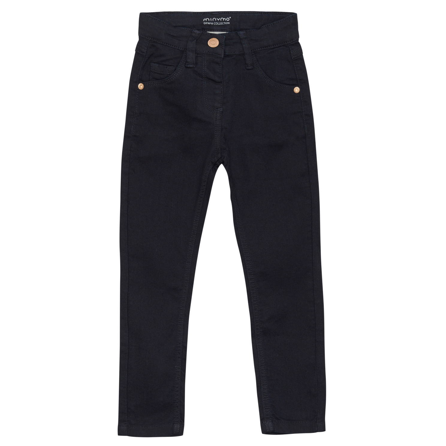Blue Night Minymo Pige Jeans økologisk Bomuld 134 - Minymo