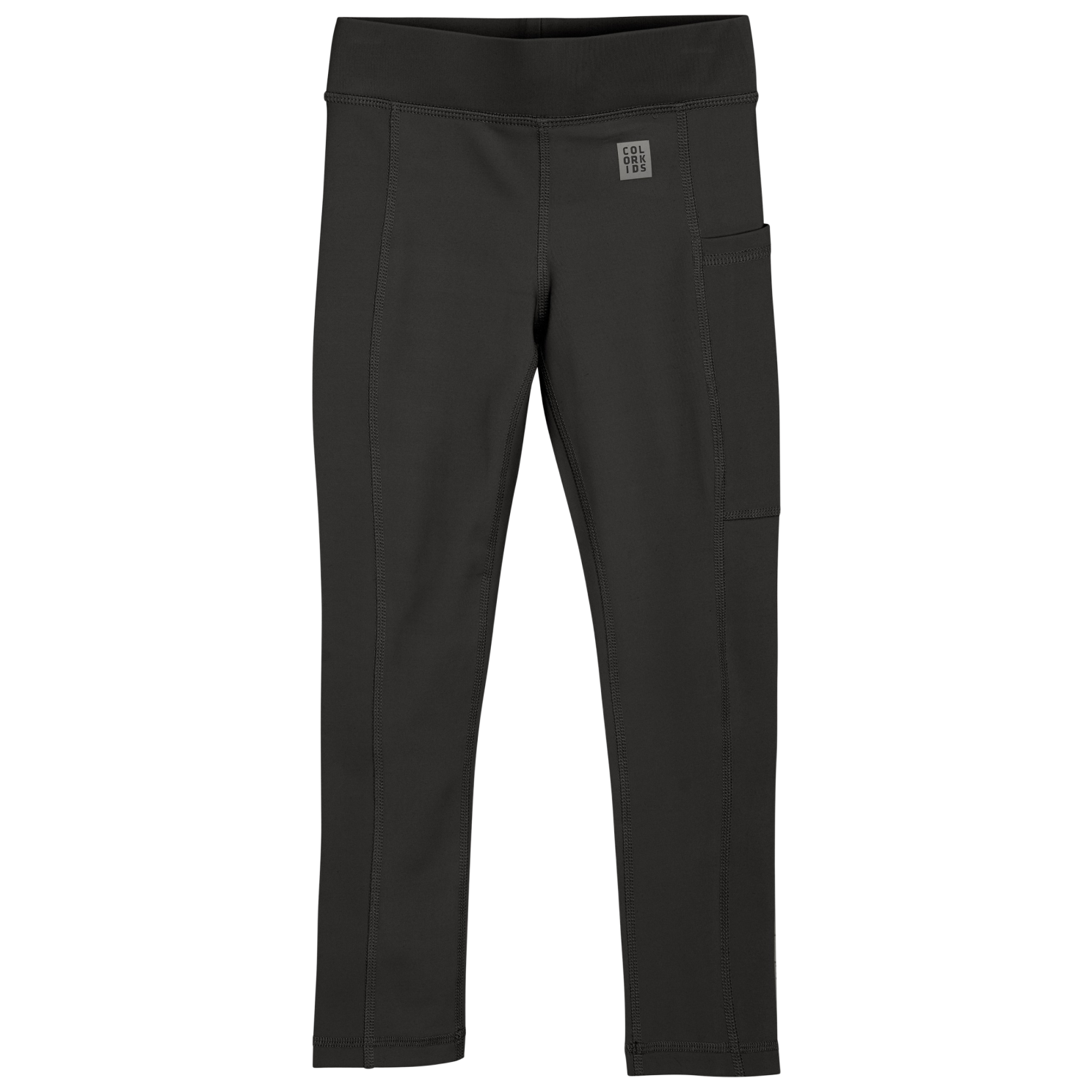 Sort Color Kids Pige Tights Black 152 - Color Kids  - 5713438154164