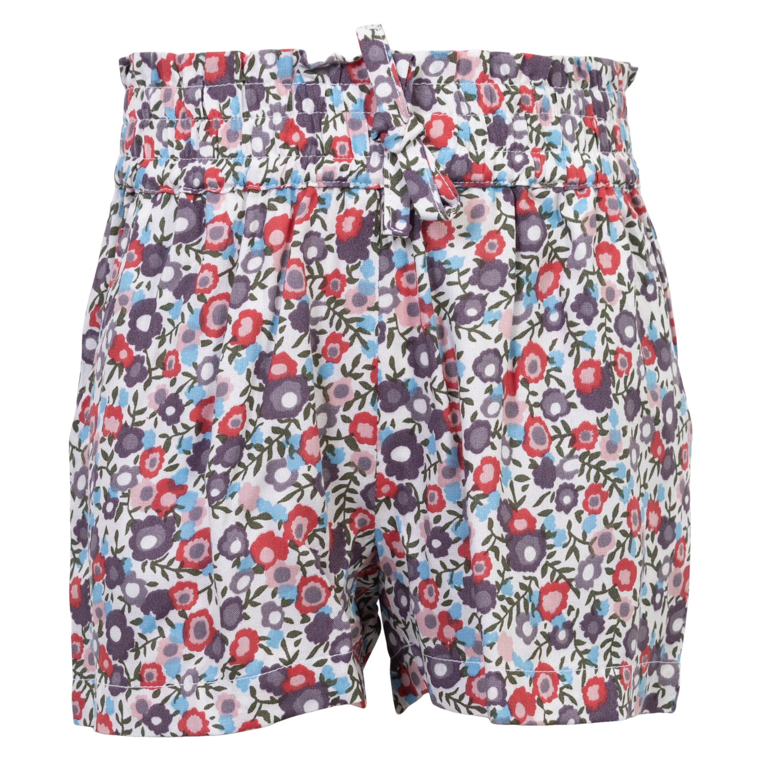 AOP Vetiver Queenz Sofia Pige Shorts 122 128 - Queenz  - 5712985694529