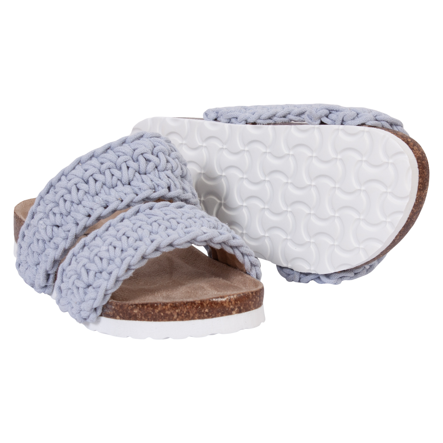 Light Blue Duffy Pige Sandaler - Duffy  - 5714470148180