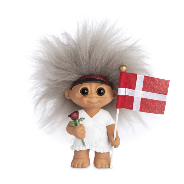 Rød Lykketrold Student Pige - Lykketrold  - 5711336036117