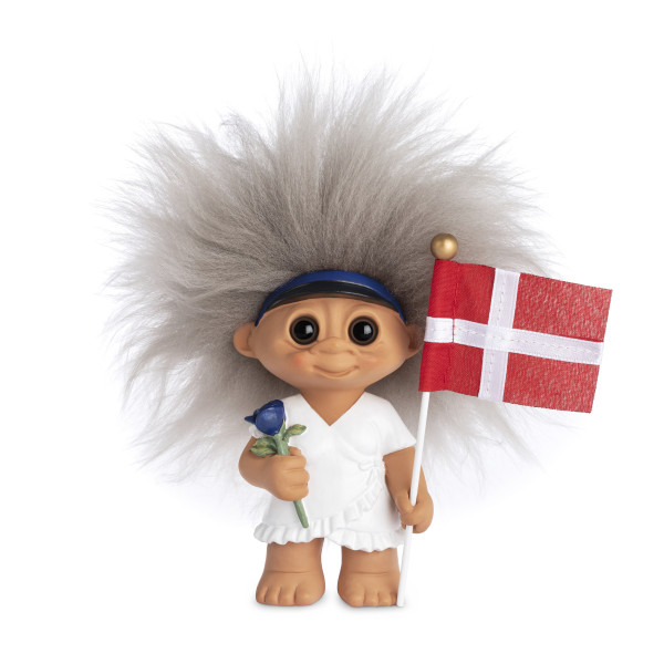 Blå Lykketrold Student Pige - Lykketrold  - 5711336036131