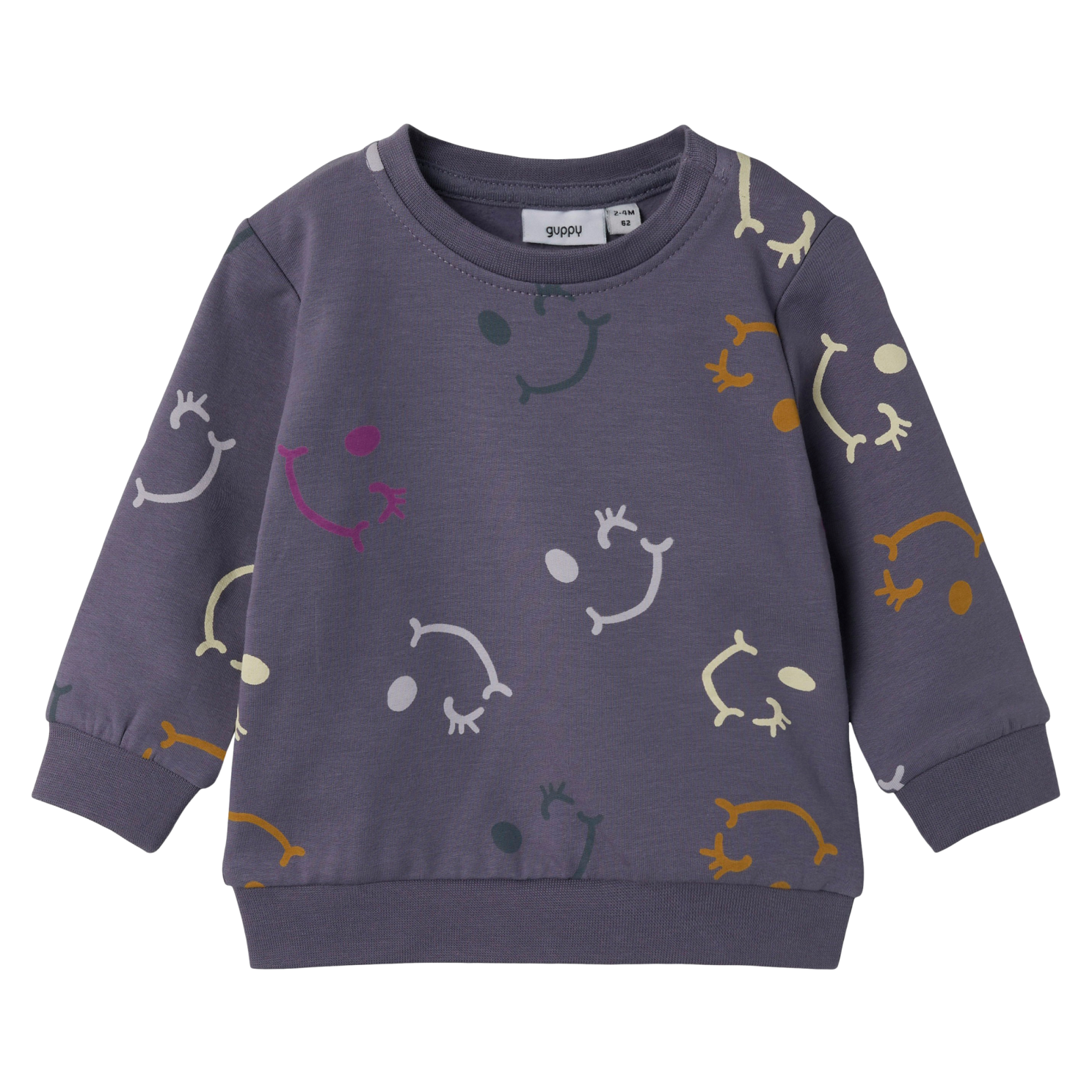 Cadet Guppy Dena Pige Sweatee Shirt - Guppy  - 5715673957128
