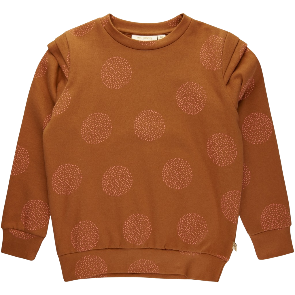 Glazed Ginger Soft Gallery Pige Sweatee Shirt økologisk Bomuld - Soft Gallery