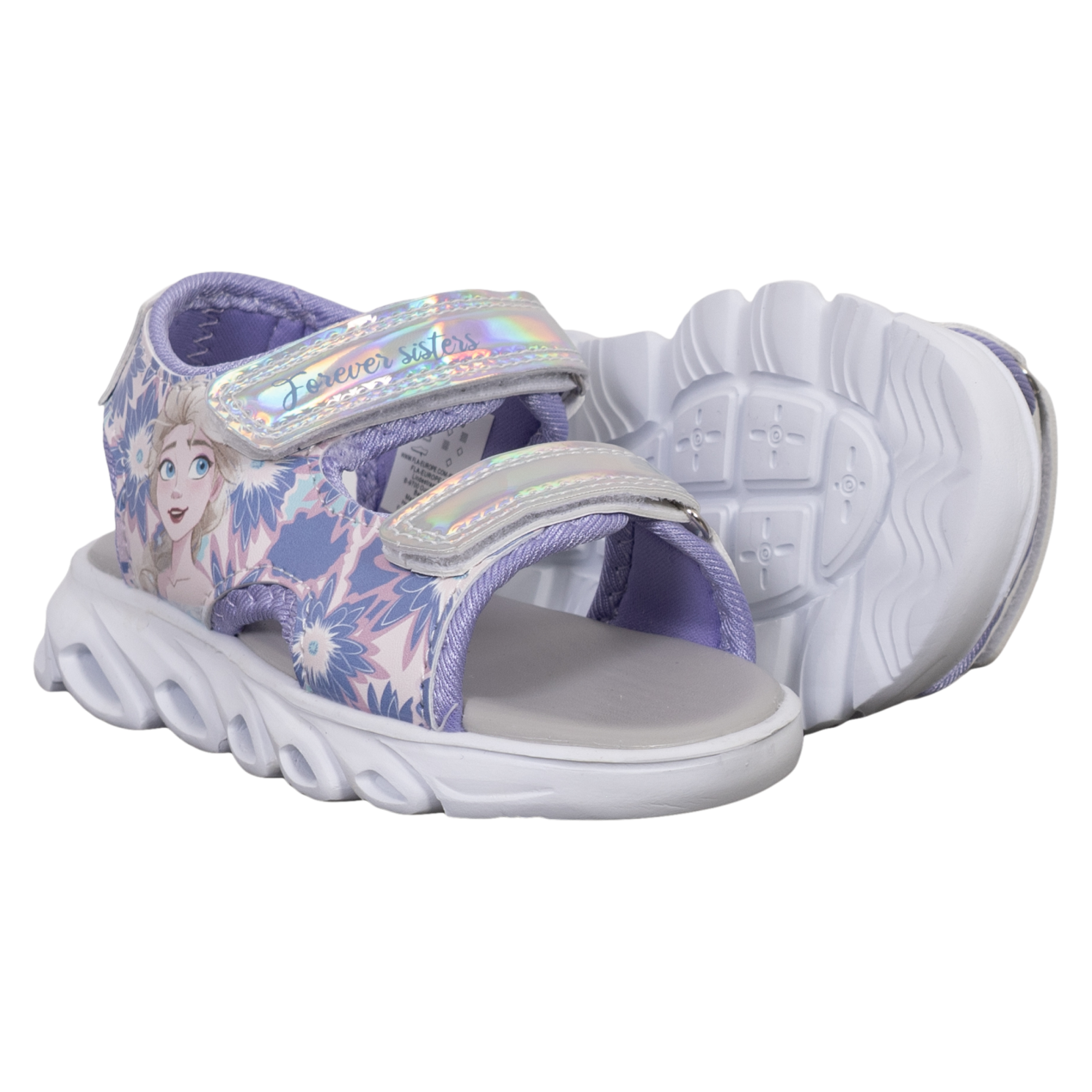 Lilla/Sølv Disney Frozen Pige Sandaler Blink Lilla Sølv - Disney  - 5715066016333