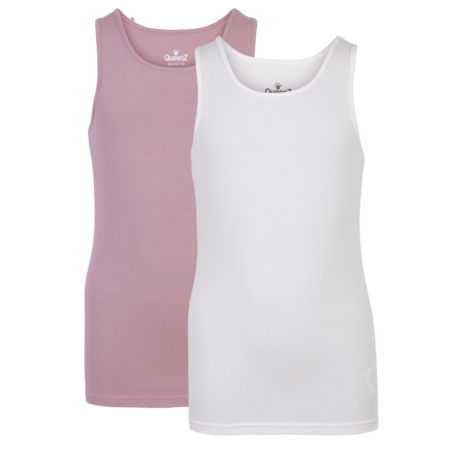 Deauville Mauve Queenz Uno Pige Undertrøje 170 - Queenz  - 5712985600865