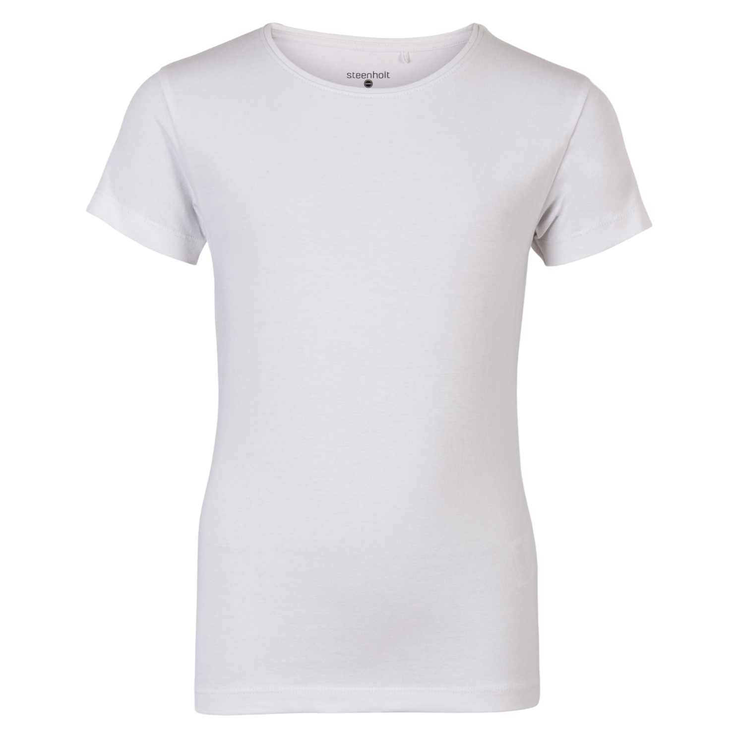 Hvid Steenholt Harmony Pige Shirt White 158 164 - Steenholt  - 5712985279269