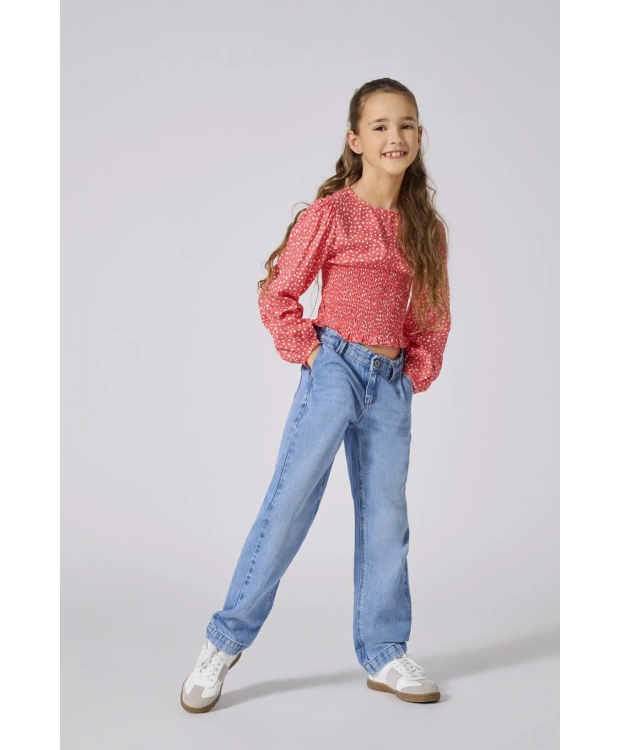 Blå Kids Only Kogmadison Denim Bukser Lyse Til Piger - Kids Only
