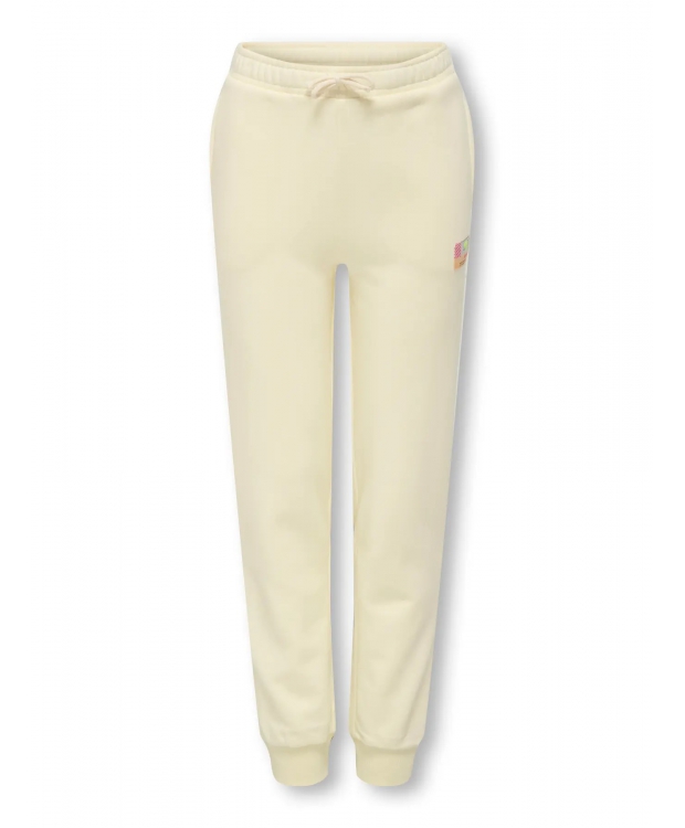 Beige Kids Only Kognoomi Sweatpants Til Piger - Kids Only