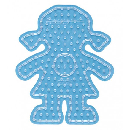 Hama Maxi Perleplade 8207 Pige Transparent Stk - Hama  - 028178820749