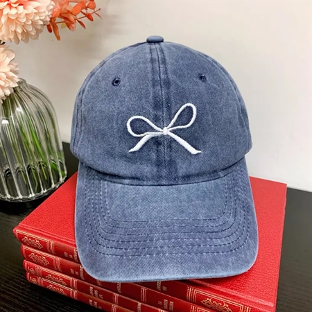 Accessories Hve Eline Atelier Kasket Sløjfe Blå Denim - Name It  - 1251235487915