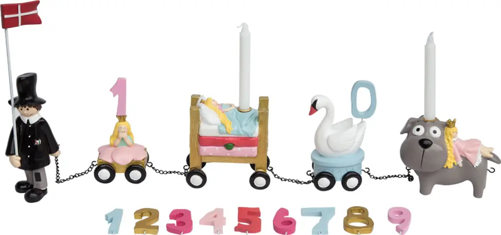 Fødselsdagstog Eventyr Pige - Kids By Friis  - 5704653001821